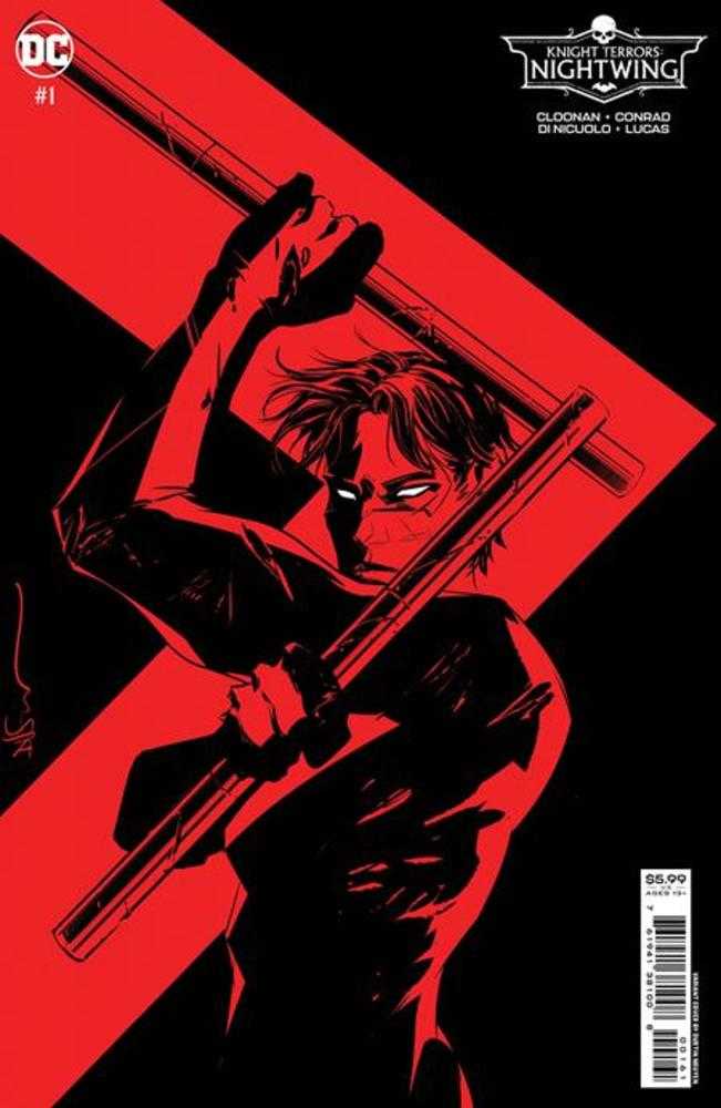 Knight Terrors Nightwing #1 (Of 2) Cover D Dustin Nguyen Midnight Card Stock Variant | Dragon's Lair Comics and Fantasy Houston TX