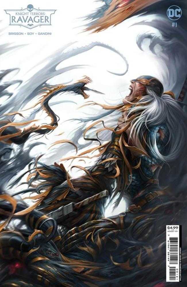 Knight Terrors Ravager #1 (Of 2) Cover B Francesco Mattina Card Stock Variant | Dragon's Lair Comics and Fantasy Houston TX