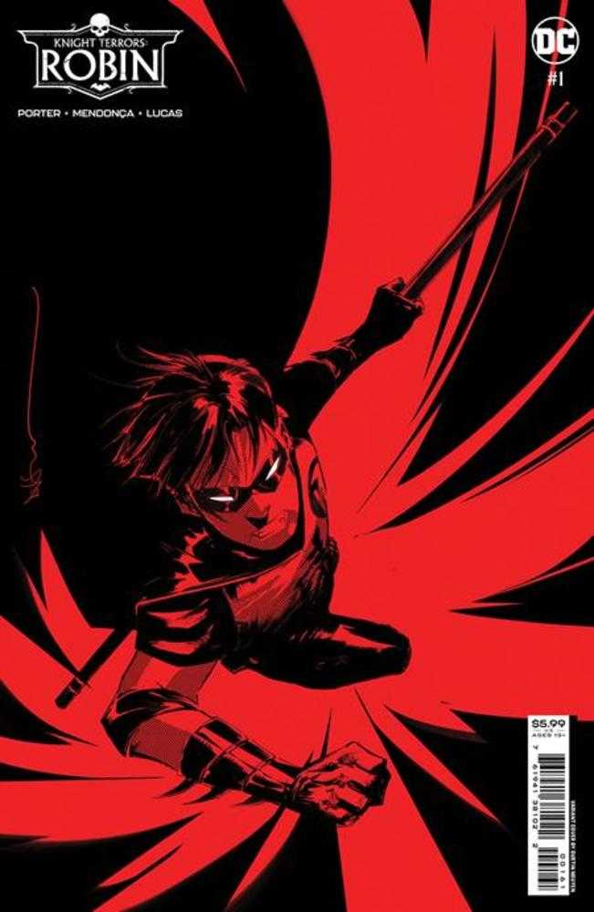 Knight Terrors Robin #1 (Of 2) Cover D Dustin Nguyen Midnight Card Stock Variant | Dragon's Lair Comics and Fantasy Houston TX