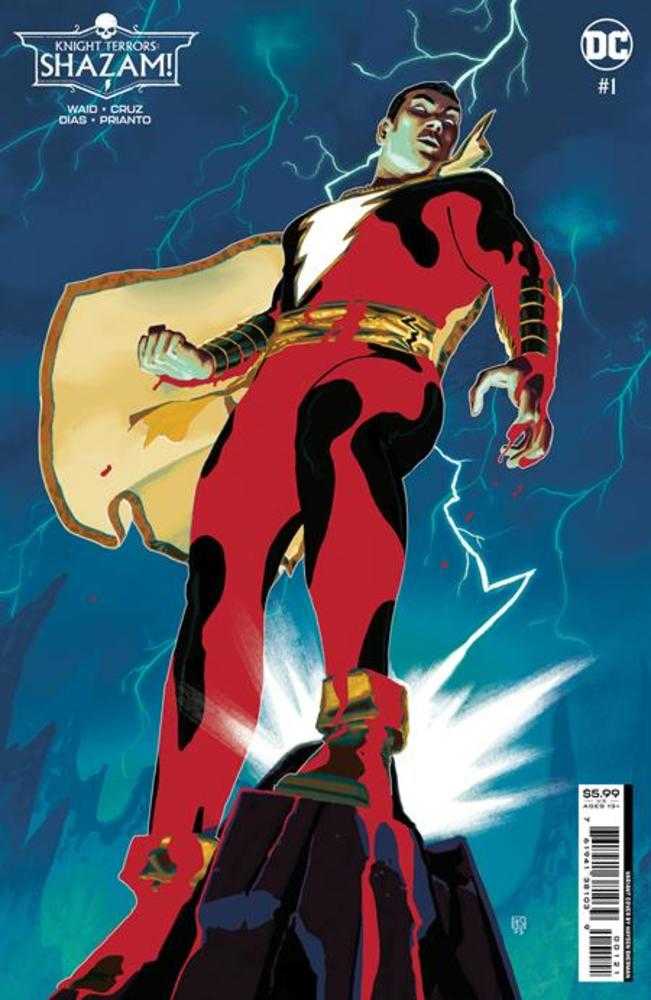 Knight Terrors Shazam #1 (Of 2) Cover B Hayden Sherman Card Stock Variant | Dragon's Lair Comics and Fantasy Houston TX