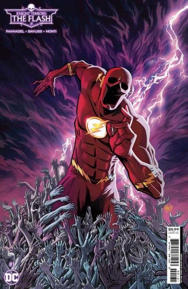 Knight Terrors Flash #1 (Of 2) Cover C Daniel Bayliss Card Stock Variant | Dragon's Lair Comics and Fantasy Houston TX