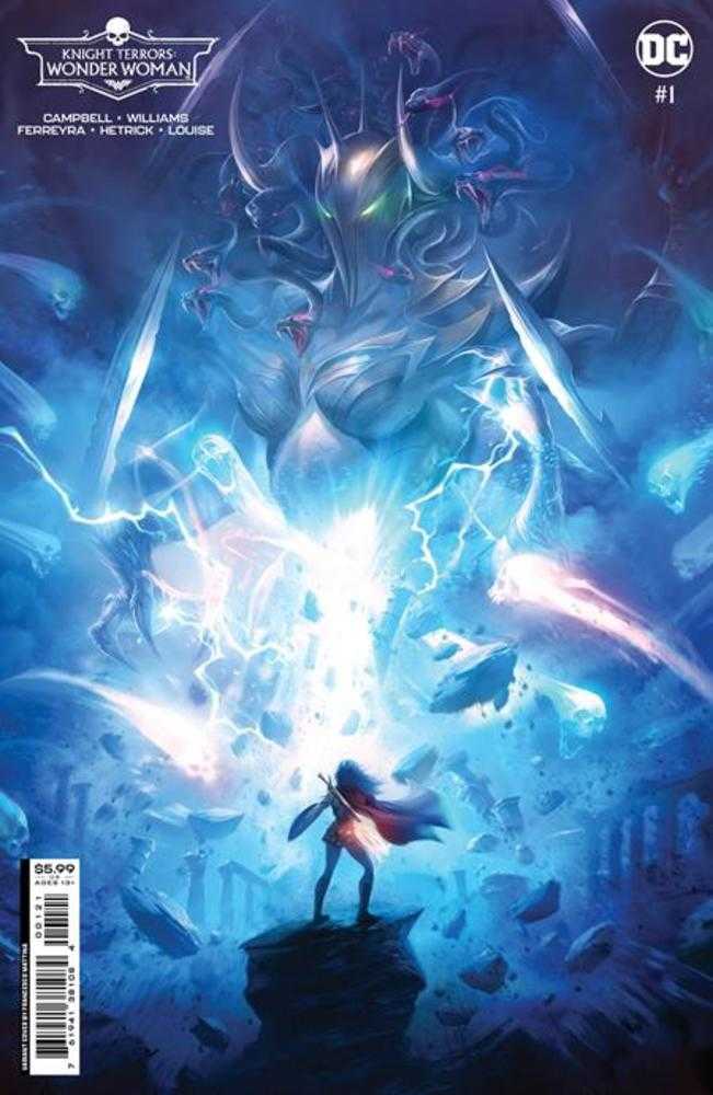 Knight Terrors Wonder Woman #1 (Of 2) Cover B Francesco Mattina Card Stock Variant | Dragon's Lair Comics and Fantasy Houston TX