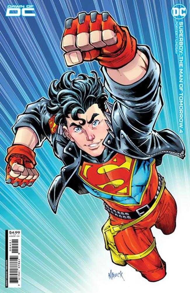 Superboy The Man Of Tomorrow #4 (Of 6) Cover B Todd Nauck Card Stock Variant | Dragon's Lair Comics and Fantasy Houston TX