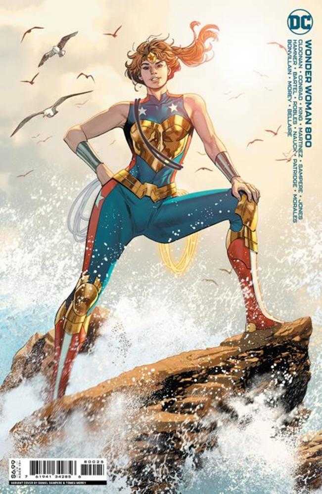 Wonder Woman #800 Cover K Daniel Sampere Trinity Card Stock Variant | Dragon's Lair Comics and Fantasy Houston TX