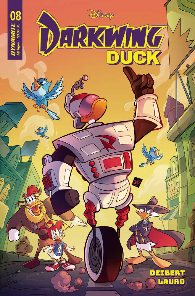 Darkwing Duck #8 Cover E Cangialosi | Dragon's Lair Comics and Fantasy Houston TX