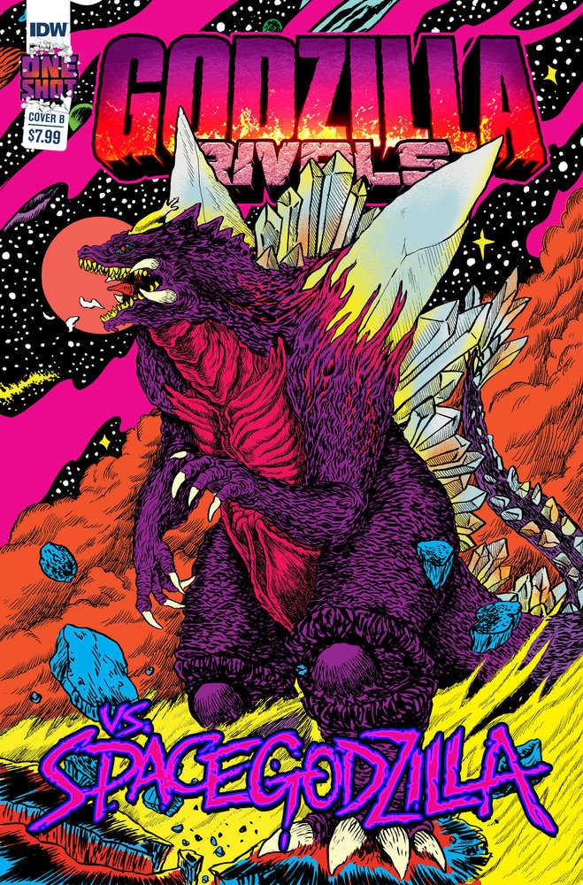 Godzilla Rivals: vs. Spacegodzilla Variant B (Ziritt) | Dragon's Lair Comics and Fantasy Houston TX