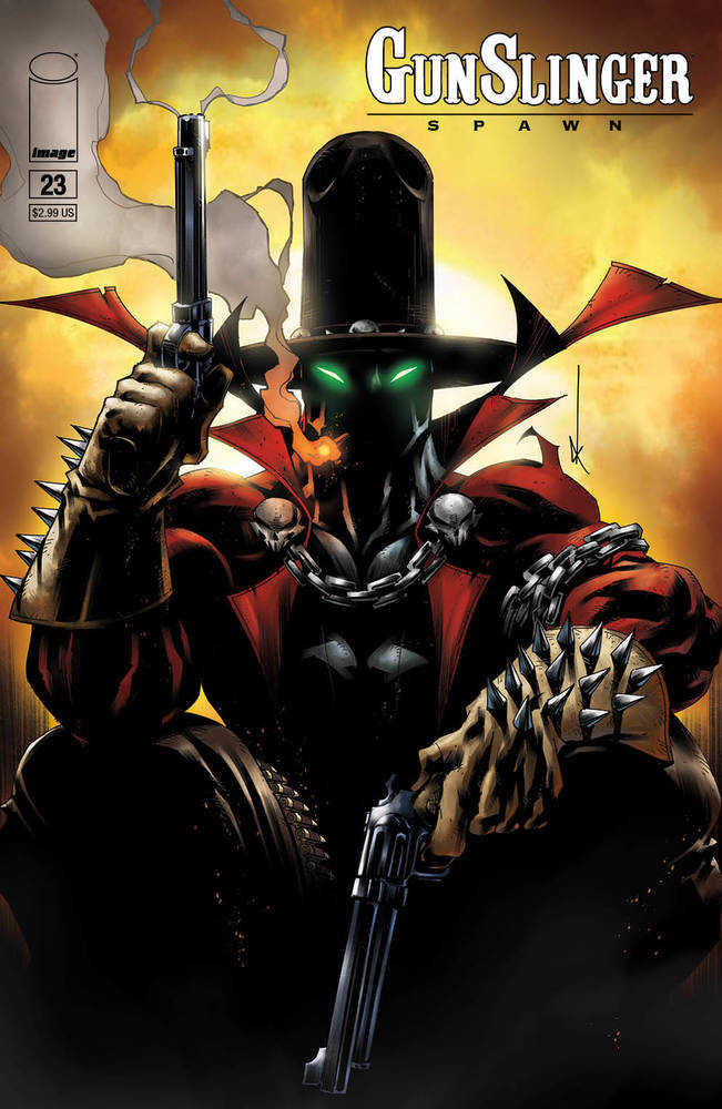 Gunslinger Spawn #23 Cover B Keane | Dragon's Lair Comics and Fantasy Houston TX