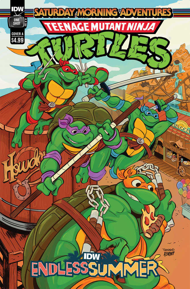 Idw Endless Summer--Teenage Mutant Ninja Turtles: Saturday Morning Adventures Cover A (Tango) | Dragon's Lair Comics and Fantasy Houston TX