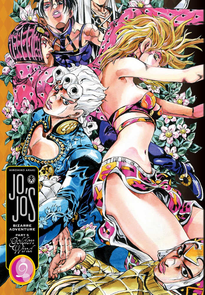 Jojos Bizarre Adventure Pt 5 Golden Wind Hardcover Volume 09 | Dragon's Lair Comics and Fantasy Houston TX