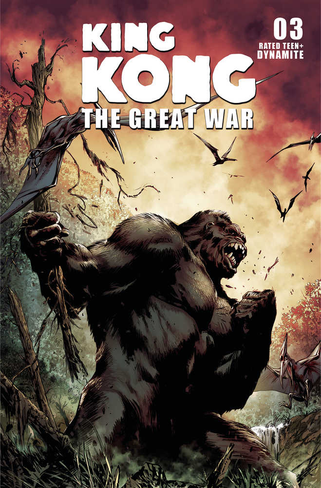 Kong Great War #3 Cover B Guice | Dragon's Lair Comics and Fantasy Houston TX