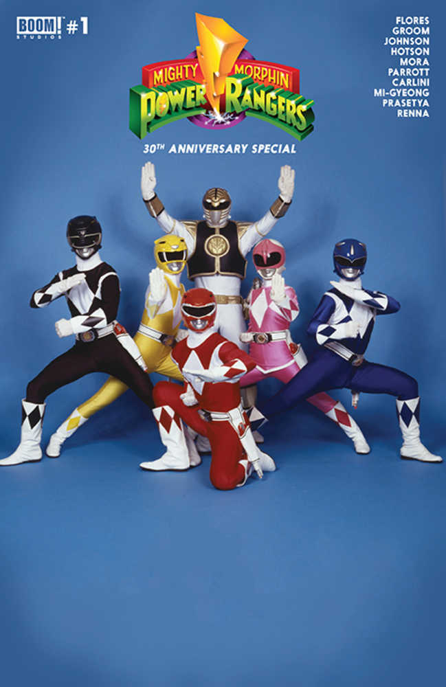 Mmpr 30th Anniversary Special #1 Cover D Photo Variant | Dragon's Lair Comics and Fantasy Houston TX