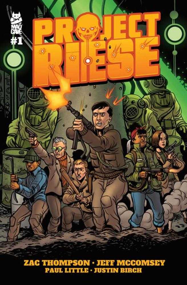 Project Riese #1 (Of 6) Cover A Jeff Mccomsey & Paul Little | Dragon's Lair Comics and Fantasy Houston TX