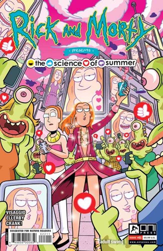 Rick And Morty Presents The Science Of Summer #1 (One Shot) Cover A Marc Ellerby (Mature) | Dragon's Lair Comics and Fantasy Houston TX