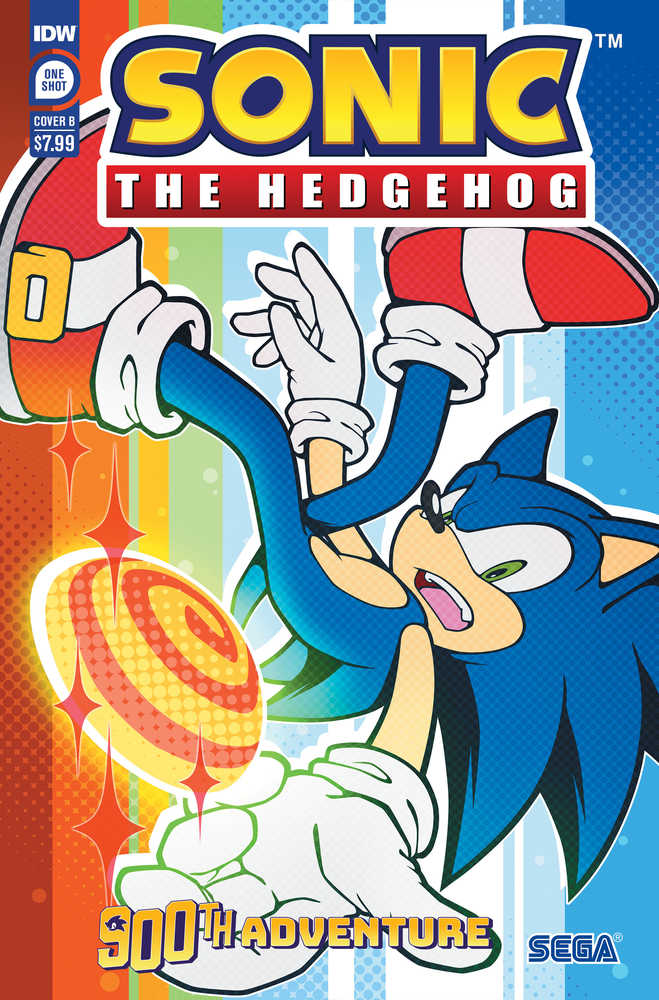 Sonic The Hedgehogs 900th Adventure Cover B Sega Of Japan | Dragon's Lair Comics and Fantasy Houston TX