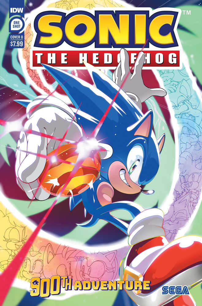 Sonic The Hedgehogs 900th Adventure Cover D Thomas | Dragon's Lair Comics and Fantasy Houston TX