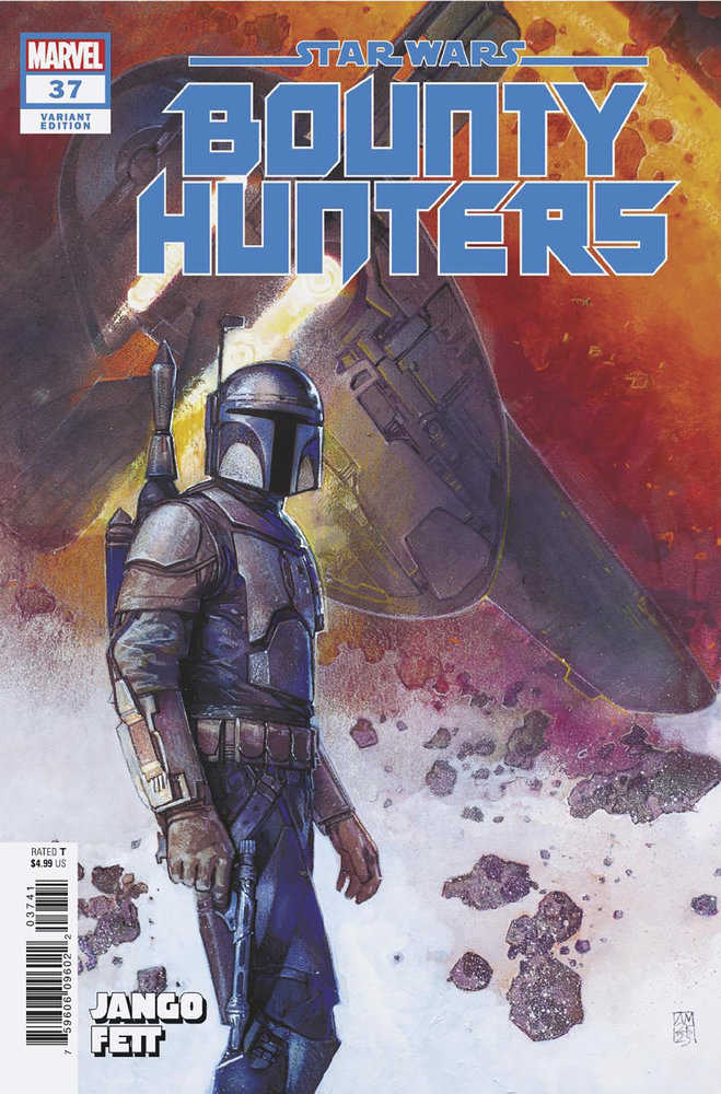 Star Wars: Bounty Hunters 37 Alex Maleev Jango Fett Variant [Dd] | Dragon's Lair Comics and Fantasy Houston TX