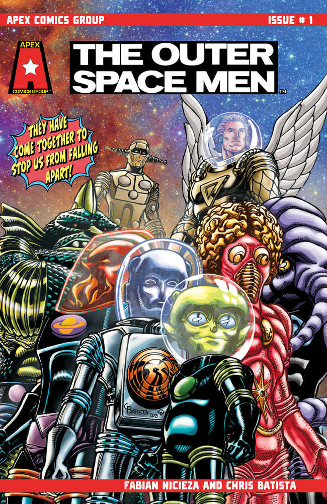 The Outer Space Men #1 Cover A Batista & Ramos Jr | Dragon's Lair Comics and Fantasy Houston TX