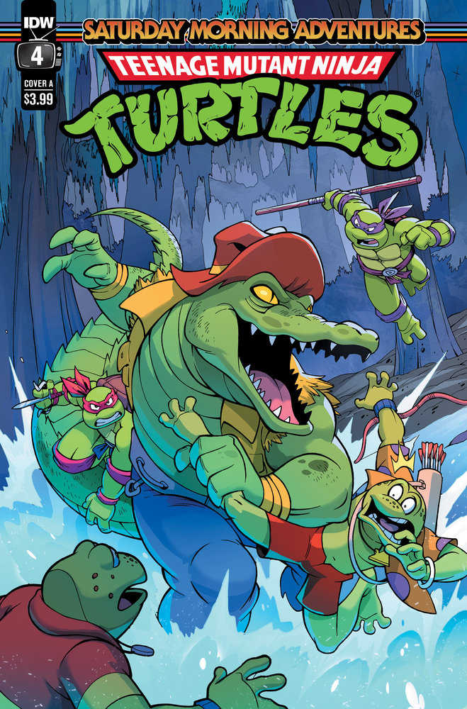 Teenage Mutant Ninja Turtles: Saturday Morning Adventures (2023-) #4 Cover A (Lawrence) | Dragon's Lair Comics and Fantasy Houston TX