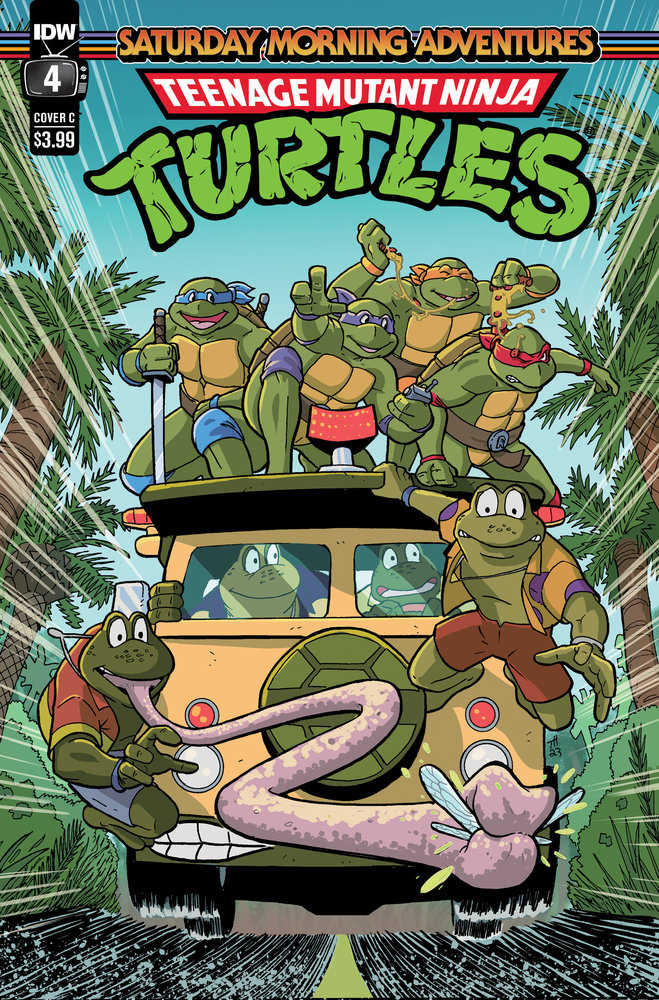 Teenage Mutant Ninja Turtles: Saturday Morning Adventures (2023-) #4 Variant C (Hymel) | Dragon's Lair Comics and Fantasy Houston TX