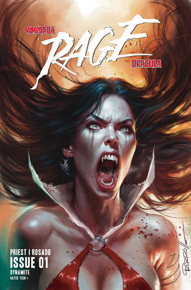 Vampirella Dracula Rage #1 Cover A Parrillo | Dragon's Lair Comics and Fantasy Houston TX