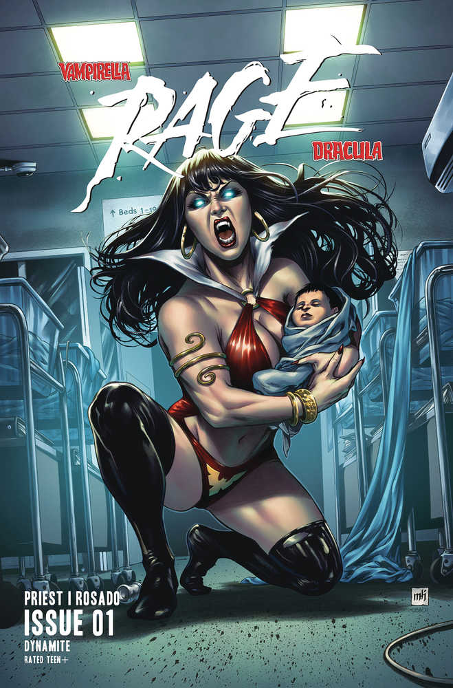 Vampirella Dracula Rage #1 Cover C Krome | Dragon's Lair Comics and Fantasy Houston TX