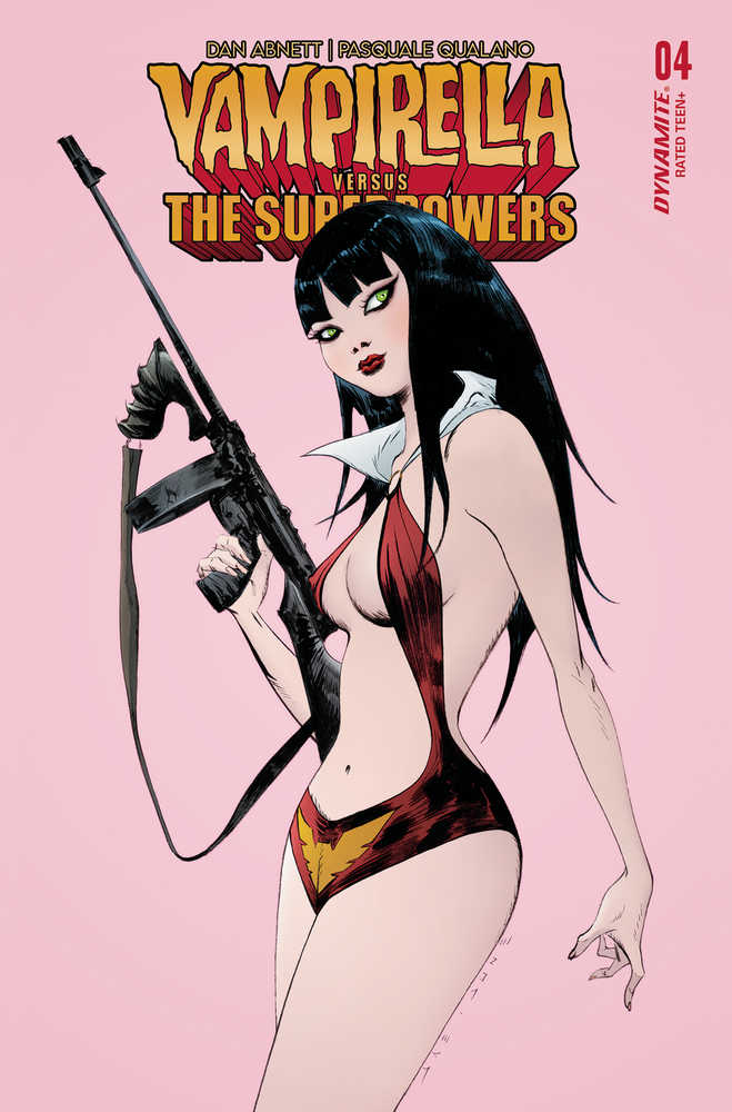 Vampirella vs Superpowers #4 Cover A Lee | Dragon's Lair Comics and Fantasy Houston TX