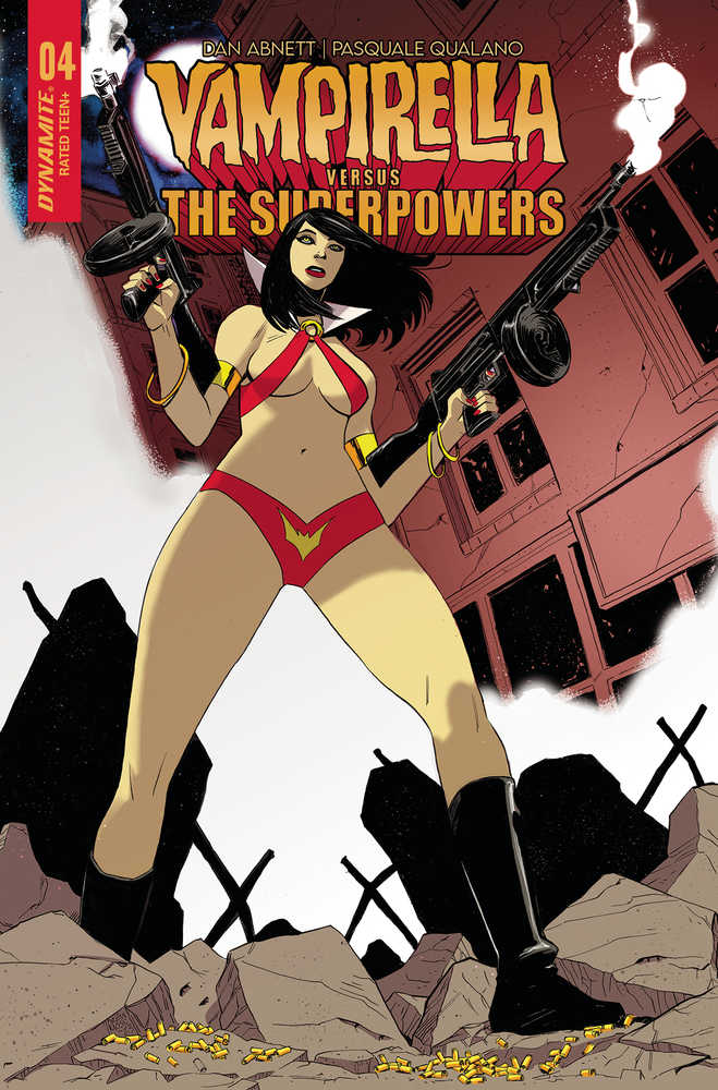 Vampirella vs Superpowers #4 Cover C Moss | Dragon's Lair Comics and Fantasy Houston TX