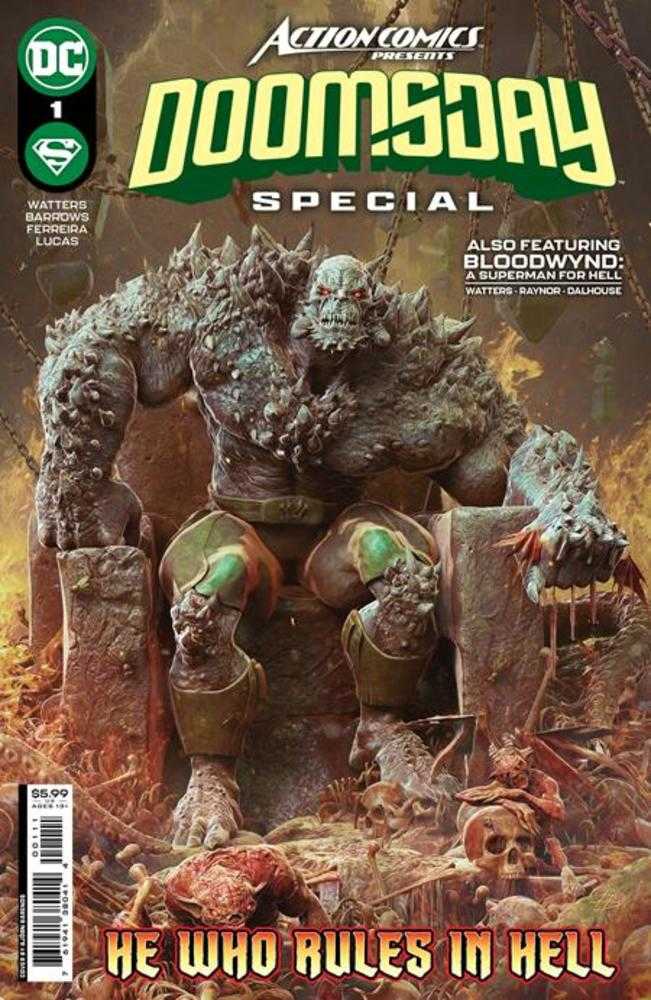 Action Comics Presents Doomsday Special #1 (One Shot) Cover A Bjorn Barends | Dragon's Lair Comics and Fantasy Houston TX