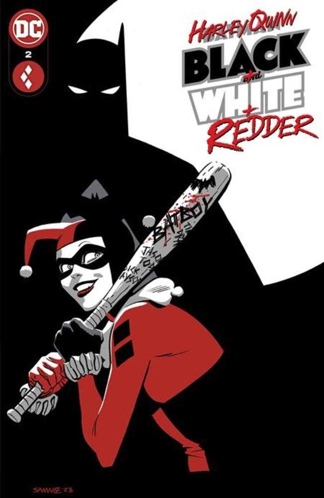 Harley Quinn Black White Redder #2 (Of 6) Cover A Chris Samnee | Dragon's Lair Comics and Fantasy Houston TX