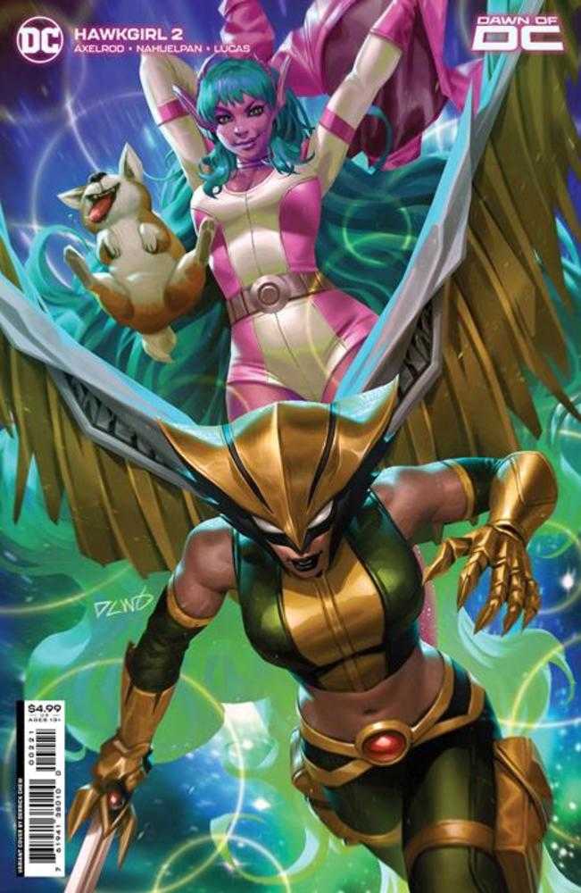 Hawkgirl #2 (Of 6) Cover B Derrick Chew Card Stock Variant | Dragon's Lair Comics and Fantasy Houston TX