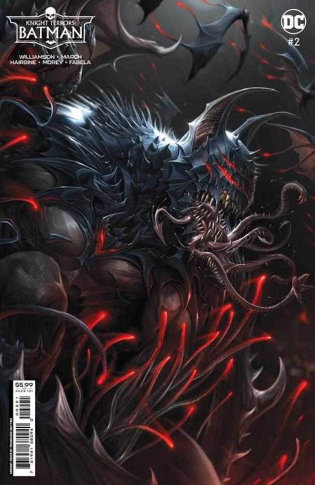 Knight Terrors Batman #2 (Of 2) Cover B Francesco Mattina Card Stock Variant | Dragon's Lair Comics and Fantasy Houston TX