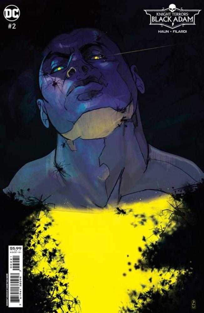 Knight Terrors Black Adam #2 (Of 2) Cover B Christian Ward Card Stock Variant | Dragon's Lair Comics and Fantasy Houston TX