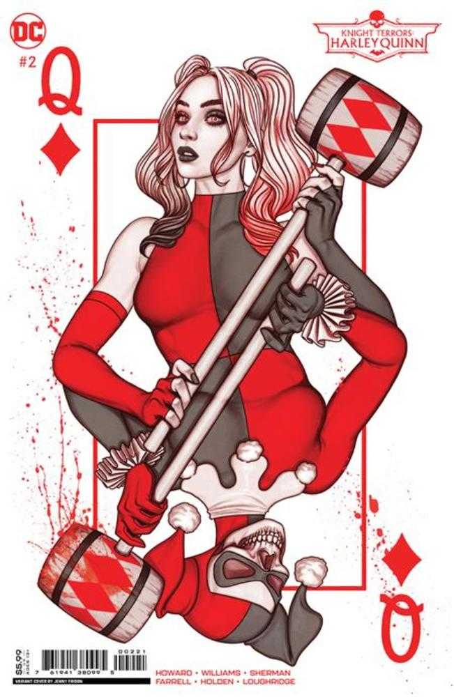 Knight Terrors Harley Quinn #2 (Of 2) Cover B Jenny Frison Card Stock Variant | Dragon's Lair Comics and Fantasy Houston TX