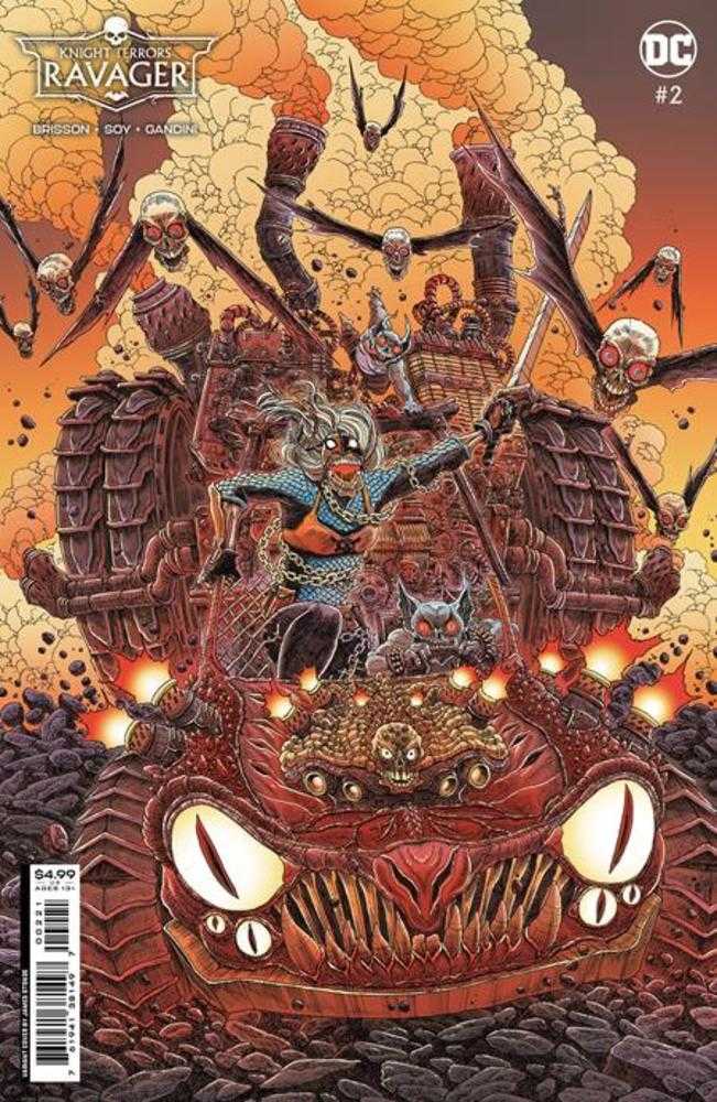 Knight Terrors Ravager #2 (Of 2) Cover B James Stokoe Card Stock Variant | Dragon's Lair Comics and Fantasy Houston TX