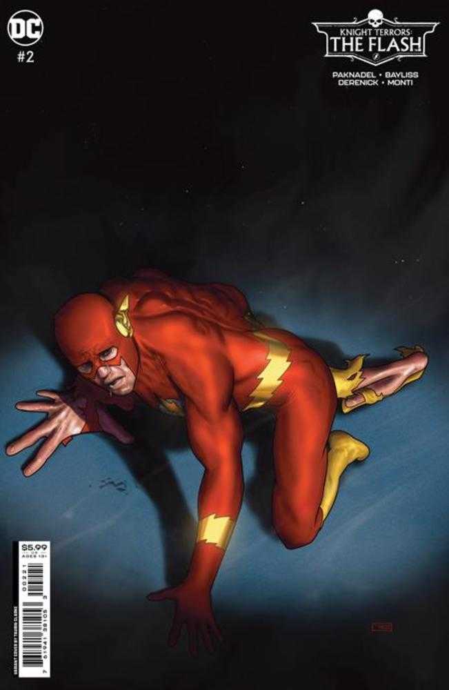 Knight Terrors Flash #2 (Of 2) Cover B Taurin Clarke Card Stock Variant | Dragon's Lair Comics and Fantasy Houston TX