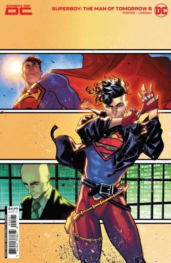 Superboy The Man Of Tomorrow #5 (Of 6) Cover B Adrian Gutierrez Card Stock Variant | Dragon's Lair Comics and Fantasy Houston TX