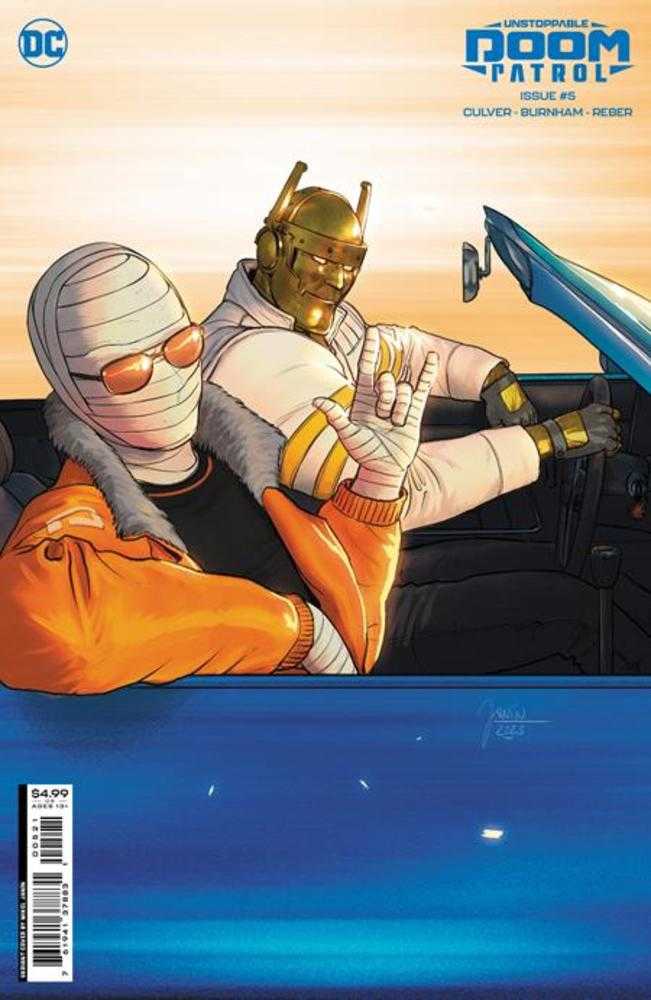 Unstoppable Doom Patrol #5 (Of 7) Cover B Mikel Janin Card Stock Variant | Dragon's Lair Comics and Fantasy Houston TX