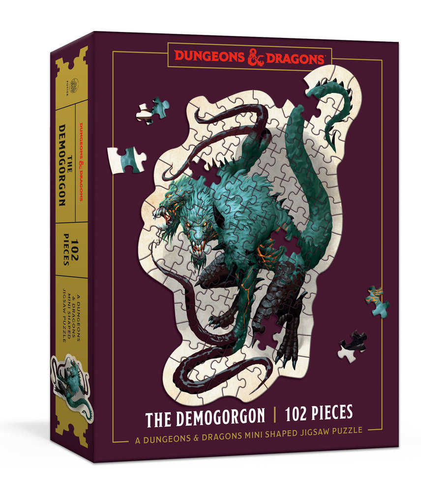 Dungeons & Dragons Mini Shaped Jigsaw Puzzle: The Demogorgon Edition | Dragon's Lair Comics and Fantasy Houston TX