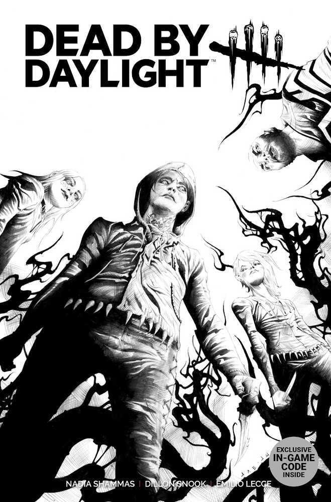 Dead By Daylight #1 (Of 4) 2nd Print Lee Black & White | Dragon's Lair Comics and Fantasy Houston TX