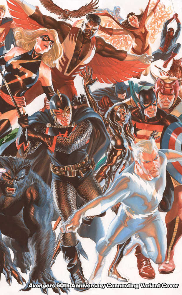 Avengers #5 Alex Ross Connect Avengers Part D Variant | Dragon's Lair Comics and Fantasy Houston TX