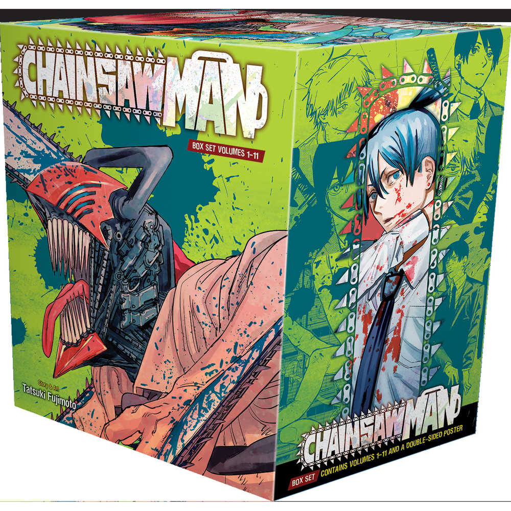 Chainsaw Man Box Set 1 Vols 1-11 (Mature) | Dragon's Lair Comics and Fantasy Houston TX