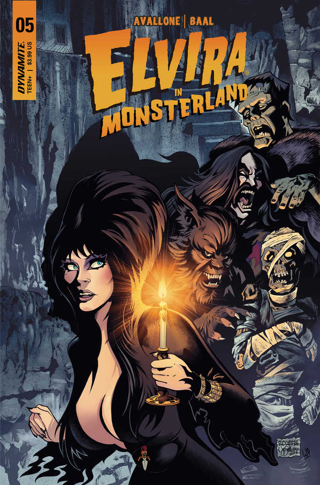 Elvira In Monsterland #5 Cover A Acosta | Dragon's Lair Comics and Fantasy Houston TX