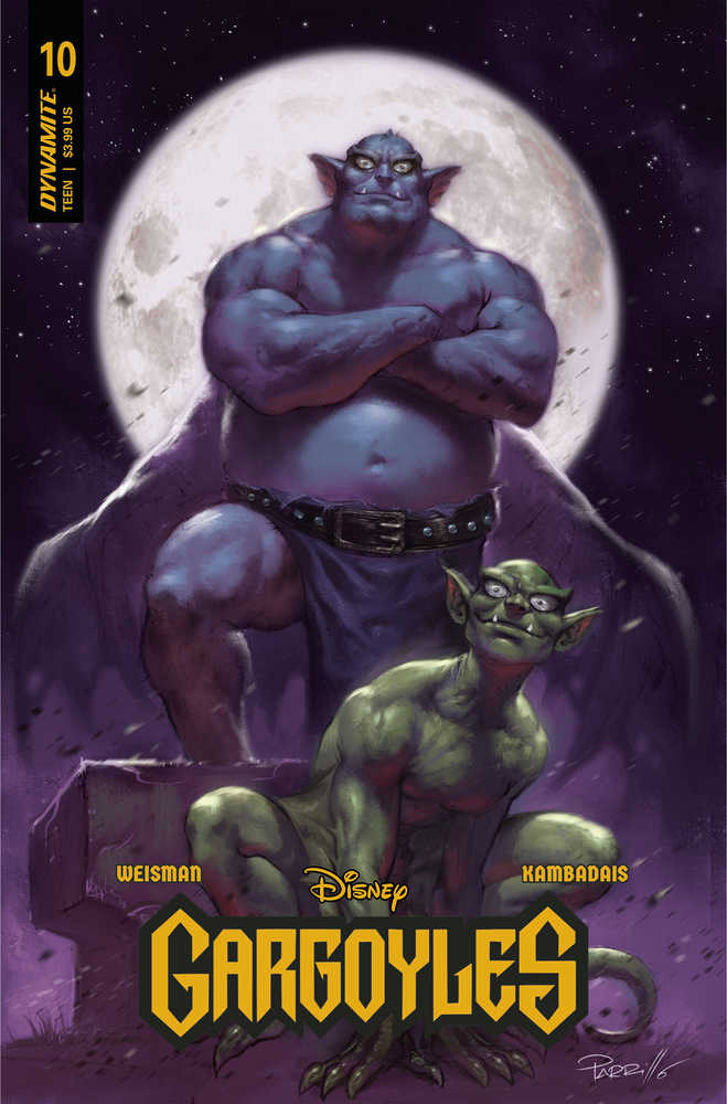 Gargoyles #10 Cover B Parrillo | Dragon's Lair Comics and Fantasy Houston TX