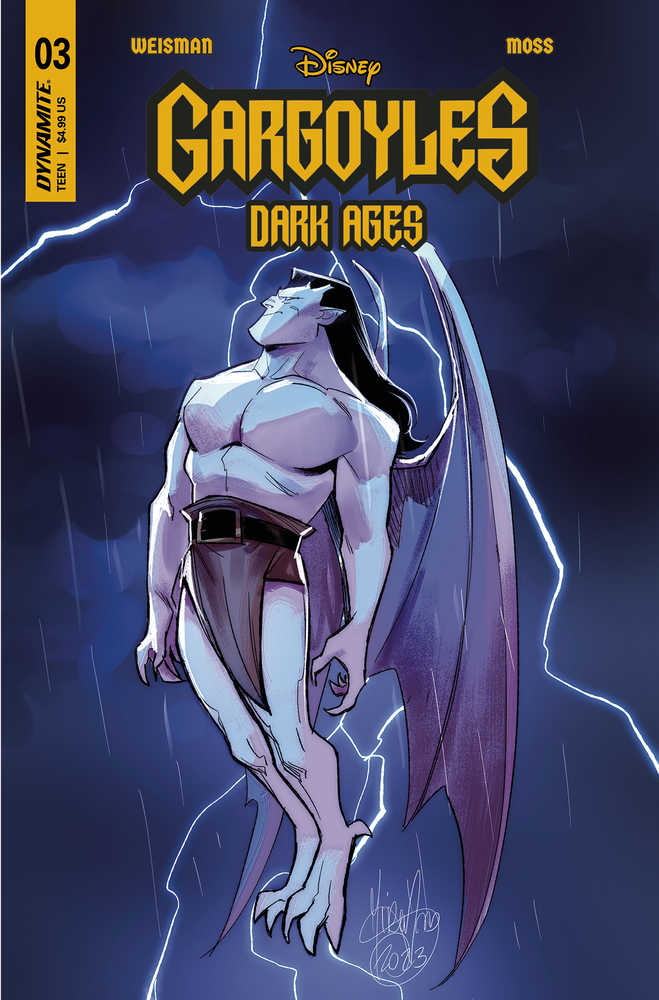 Gargoyles Dark Ages #3 Cover C Andolfo | Dragon's Lair Comics and Fantasy Houston TX