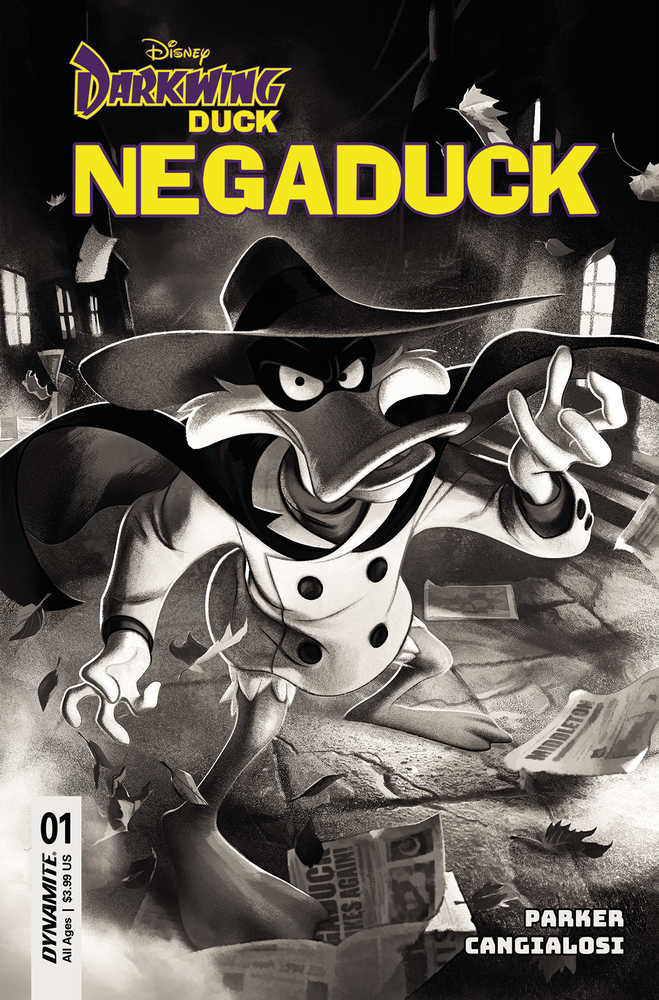 Negaduck #1 Cover I 10 Copy Variant Edition Middleton Noir | Dragon's Lair Comics and Fantasy Houston TX