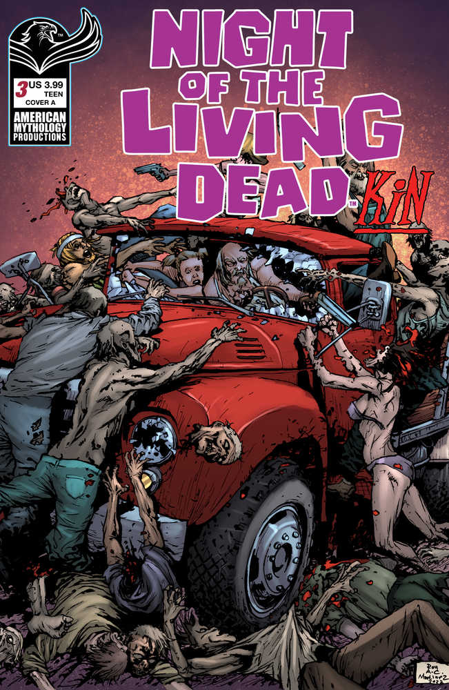 Night Of The Living Dead Kin #3 Cover A Martinez | Dragon's Lair Comics and Fantasy Houston TX