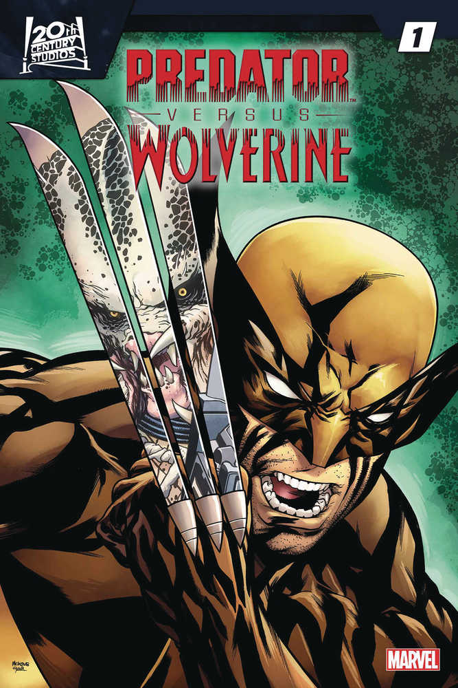 Predator vs Wolverine #1 Mike McKone Wolverine Homage Variant | Dragon's Lair Comics and Fantasy Houston TX