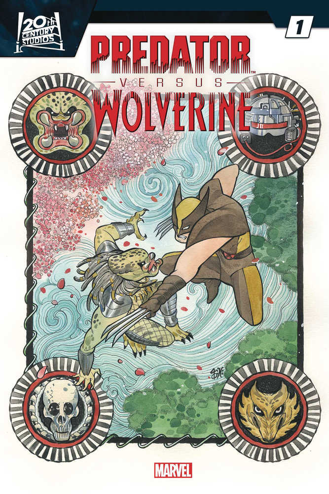 Predator vs Wolverine #1 Peach Momoko Variant | Dragon's Lair Comics and Fantasy Houston TX