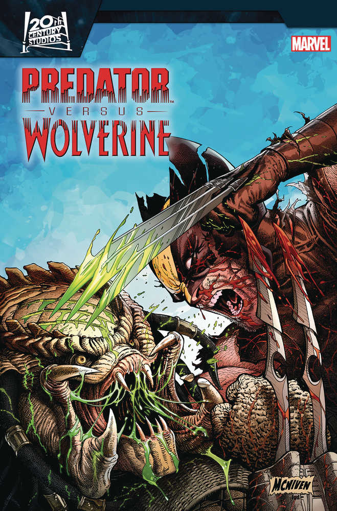 Predator vs Wolverine #1 Steve Mcniven Variant | Dragon's Lair Comics and Fantasy Houston TX