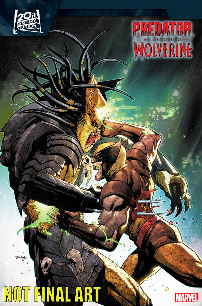 Predator vs Wolverine #1 Stephen Segovia Variant | Dragon's Lair Comics and Fantasy Houston TX